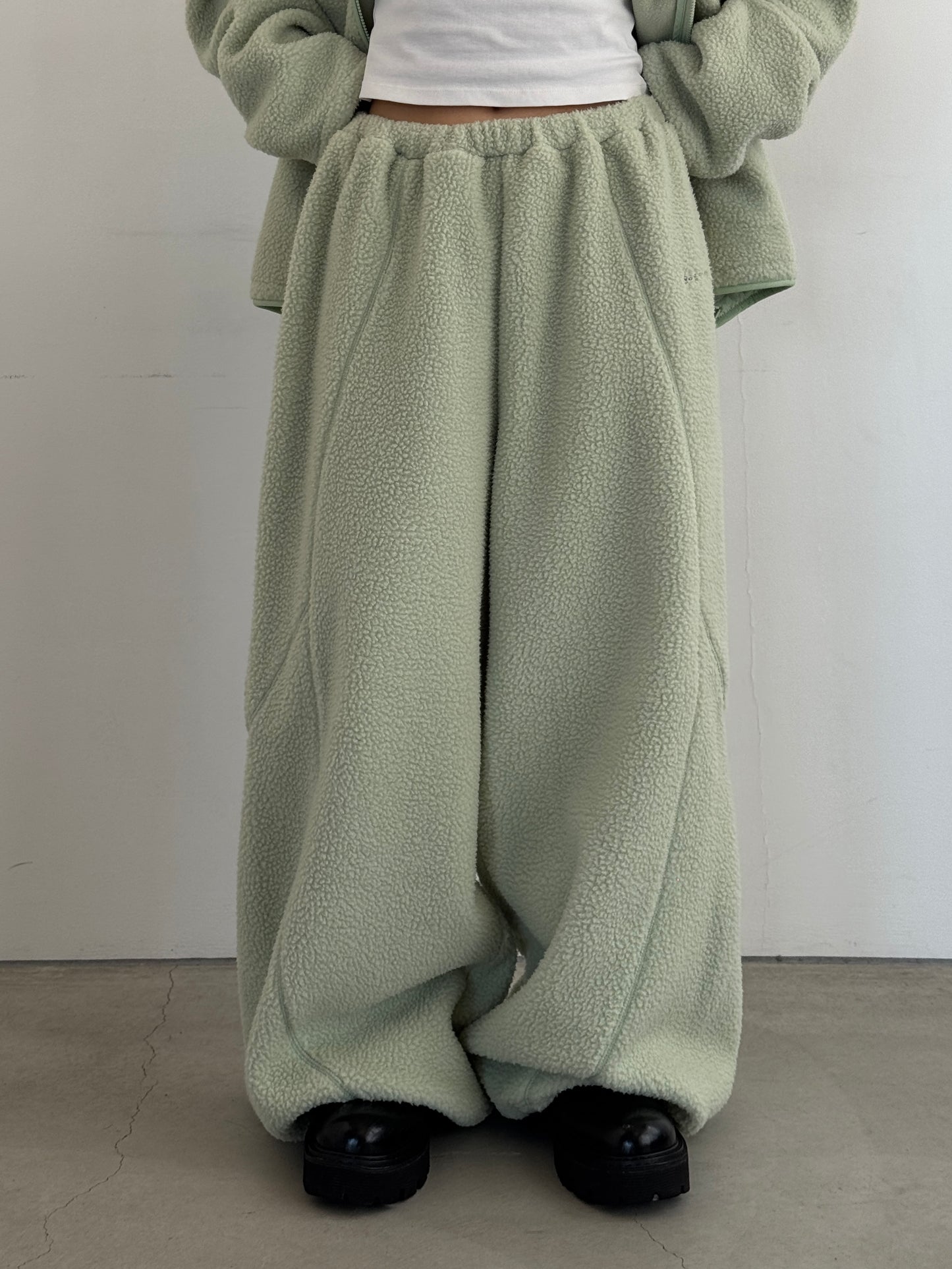 (仮商品名)ボアパンツ(unisex)/mint