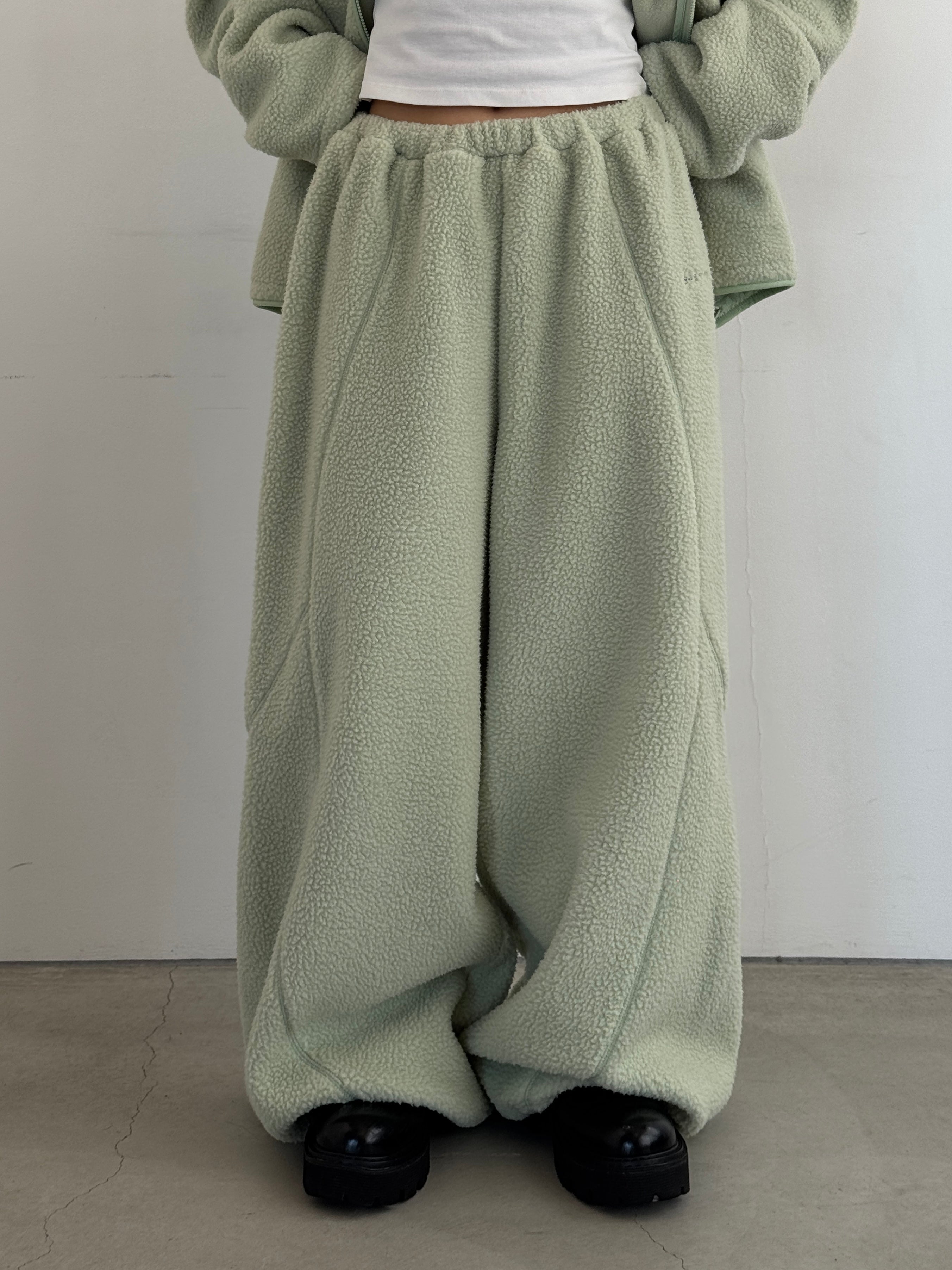 (仮商品名)ボアパンツ(unisex)/mint
