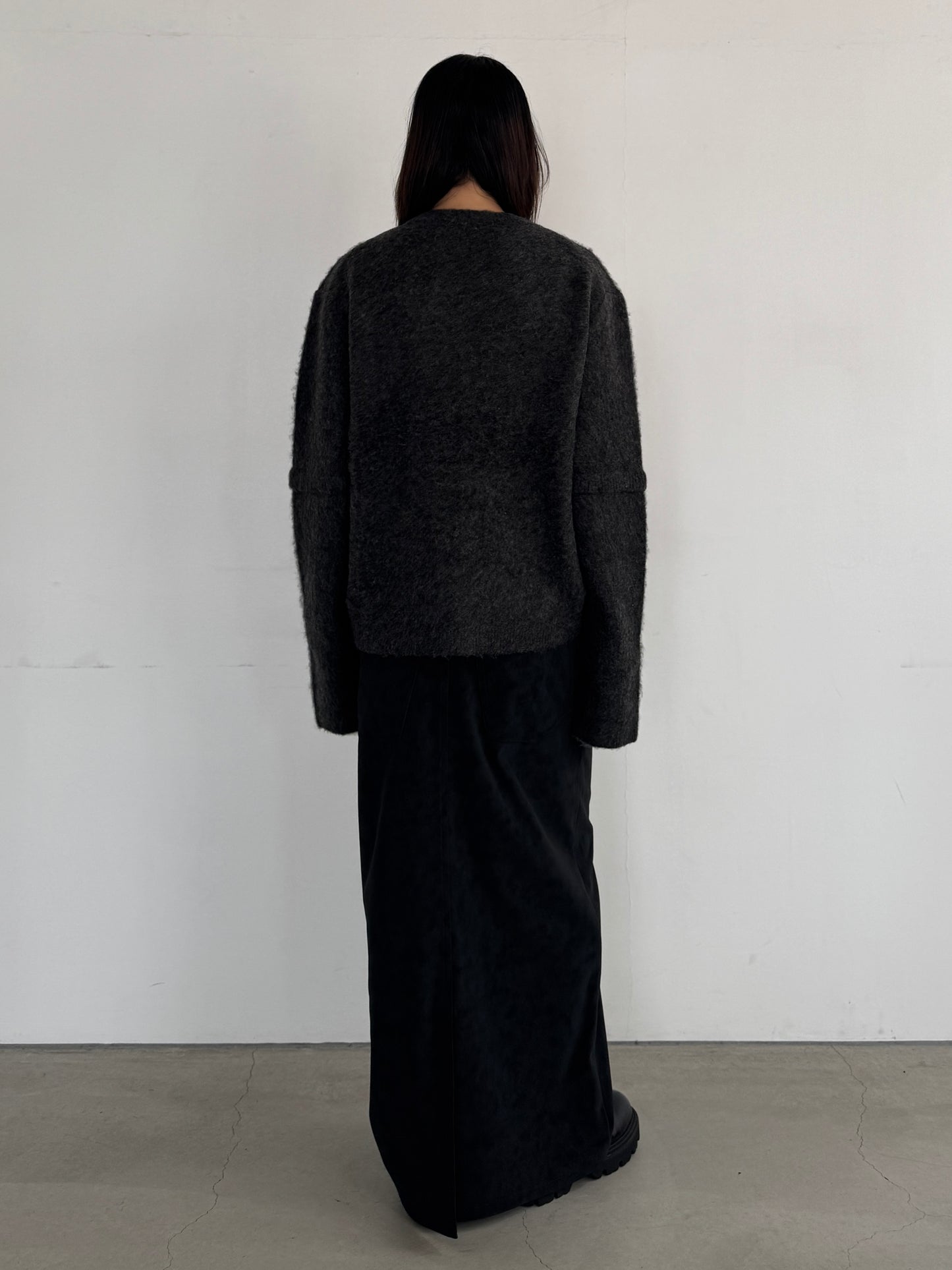 (仮商品名)はちニット(unisex)/gray