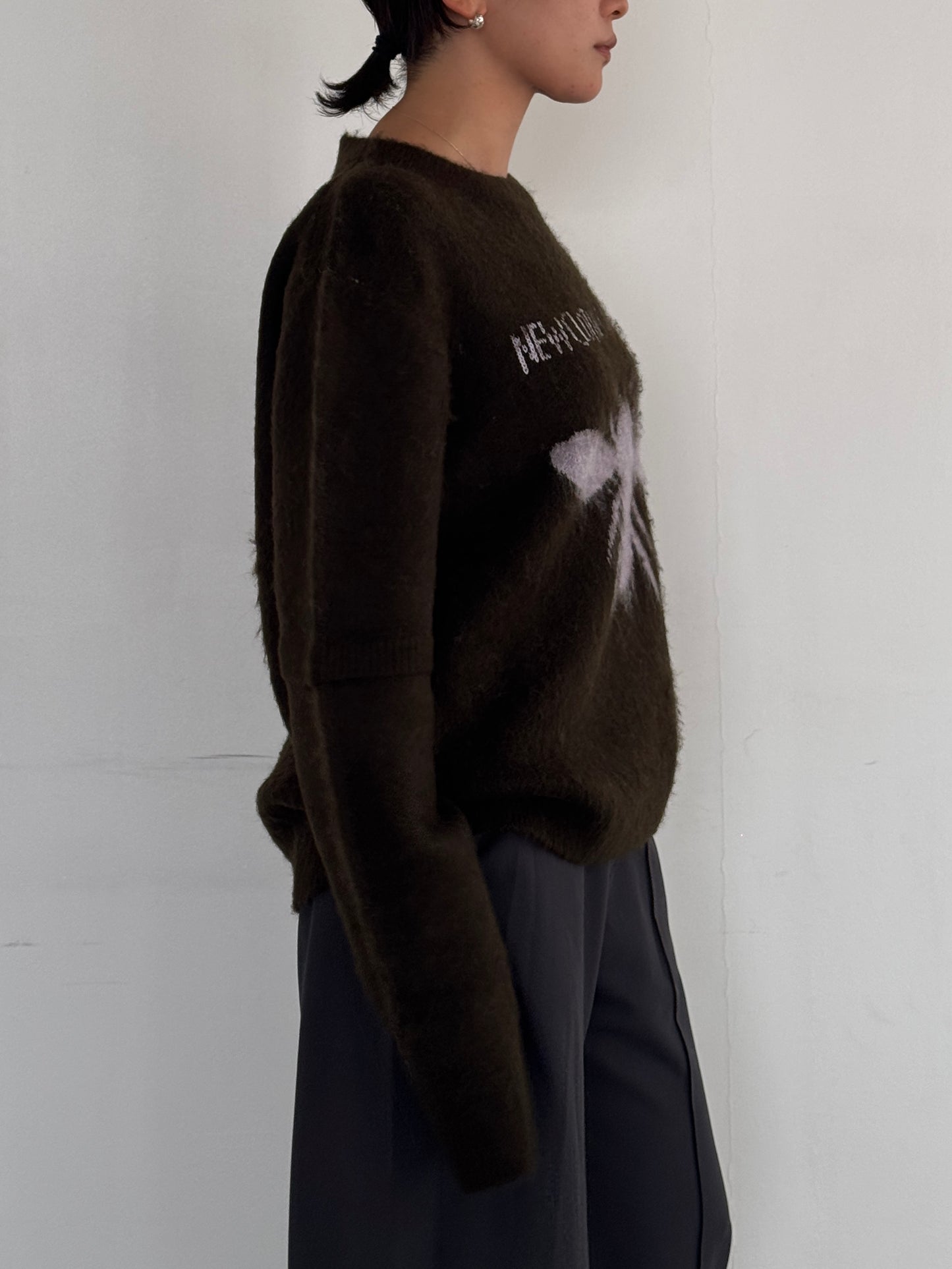 (仮商品名)はちニット(unisex)/khaki