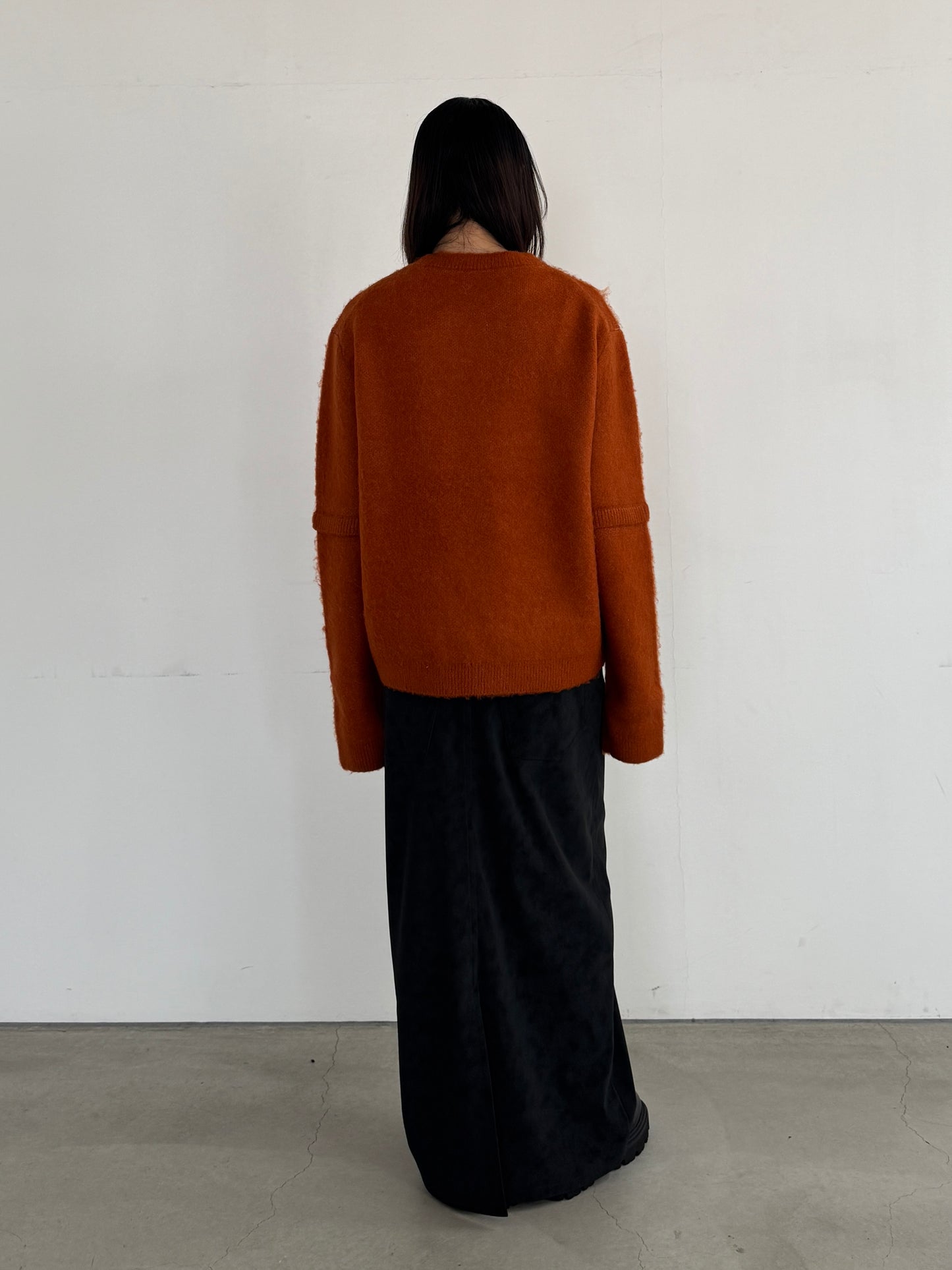 (仮商品名)はちニット(unisex)/orange
