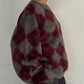 (仮商品名)アーガイルニット(unisex)/red