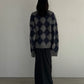 (仮商品名)アーガイルニット(unisex)/navy