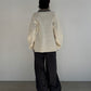 (仮商品名)デニムドッキングニット(unisex)/ivory