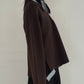 (仮商品名)デニムドッキングニット(unisex)/brown