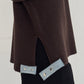 (仮商品名)デニムドッキングニット(unisex)/brown