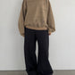 (仮商品名)メッセージスウェット(unisex)/beige