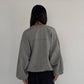 (仮商品名)メッセージスウェット(unisex)/gray