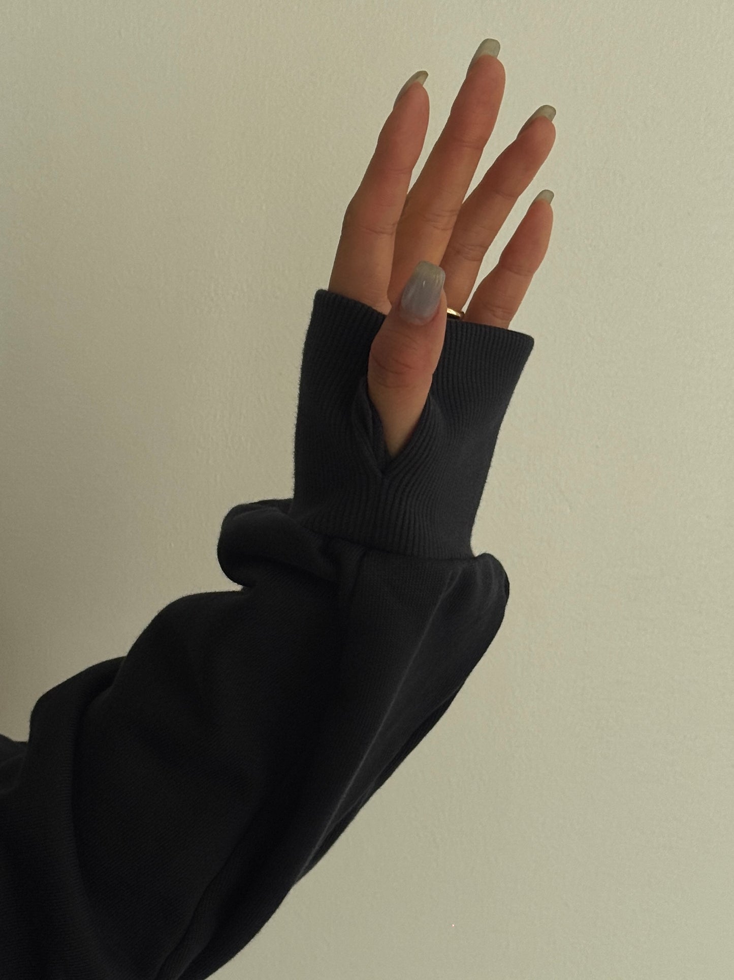 (仮商品名)ダメージフーディー/navy