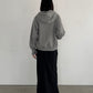 (仮商品名)ダメージフーディー/gray