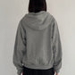 (仮商品名)ダメージフーディー/gray