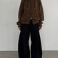 (仮商品名)ダメージフーディー/brown