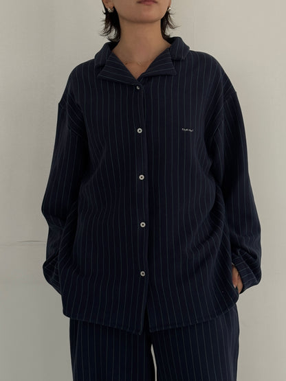 (仮商品名)パジャマトップス(unisex)/navy