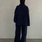 (仮商品名)パジャマトップス(unisex)/navy