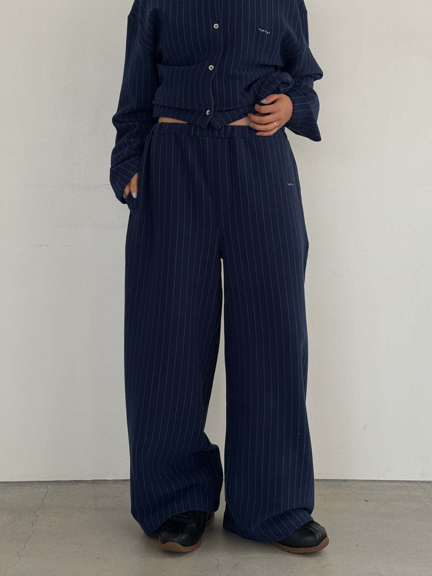 (仮商品名)パジャマパンツ(unisex)/navy