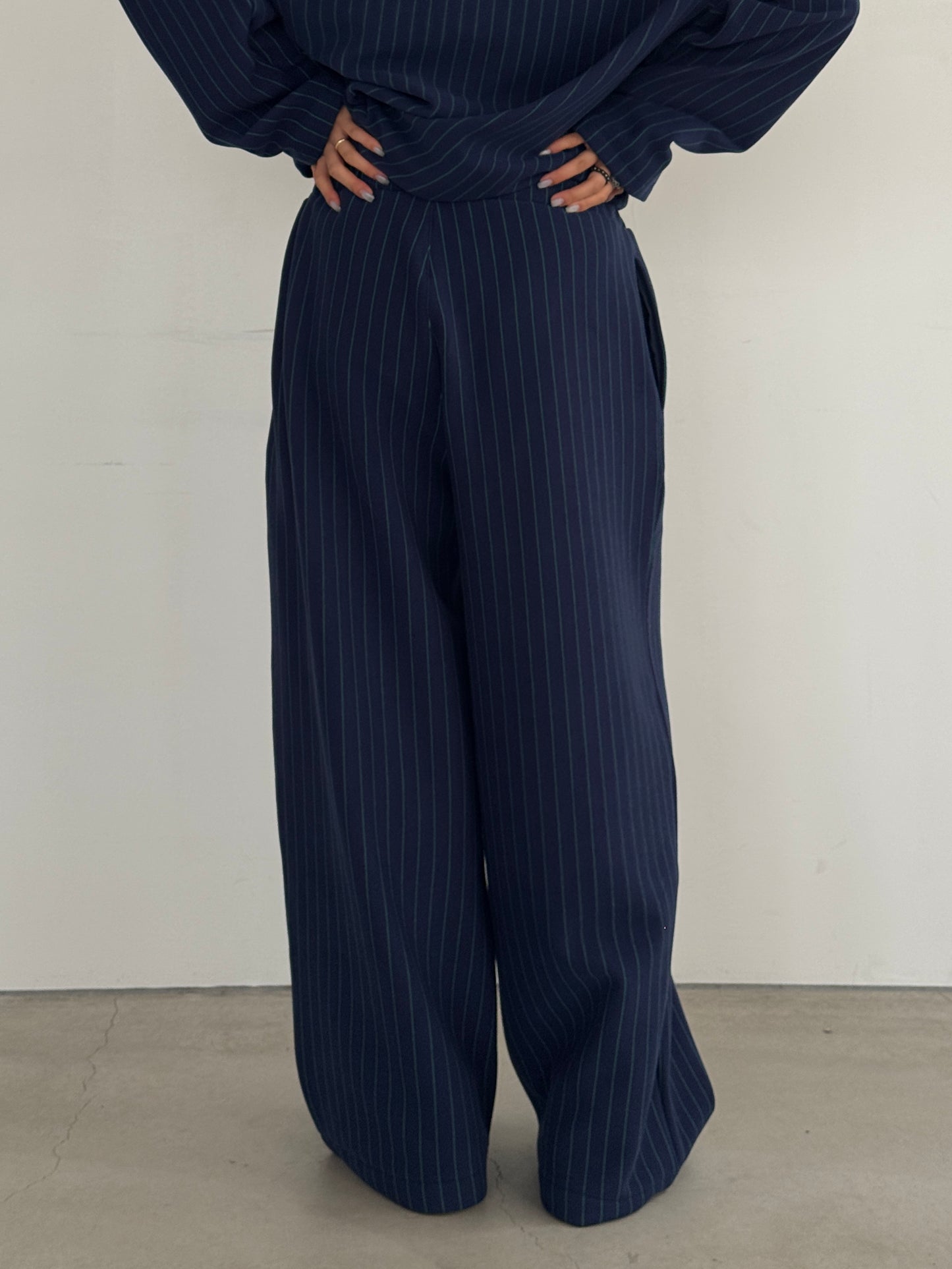 (仮商品名)パジャマパンツ(unisex)/navy