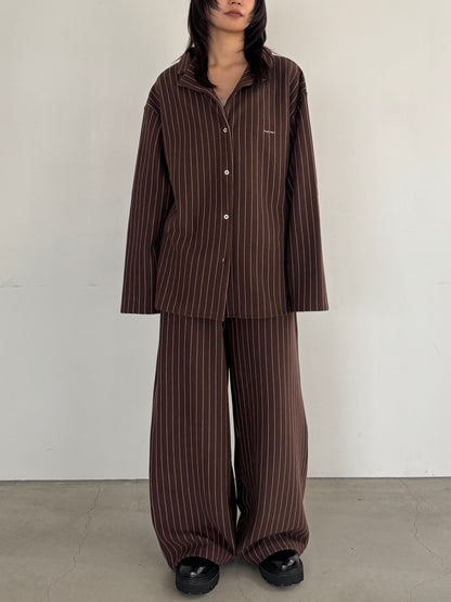 (仮商品名)パジャマパンツ(unisex)/brown