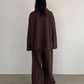 (仮商品名)パジャマトップス(unisex)/brown