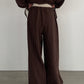 (仮商品名)パジャマパンツ(unisex)/brown