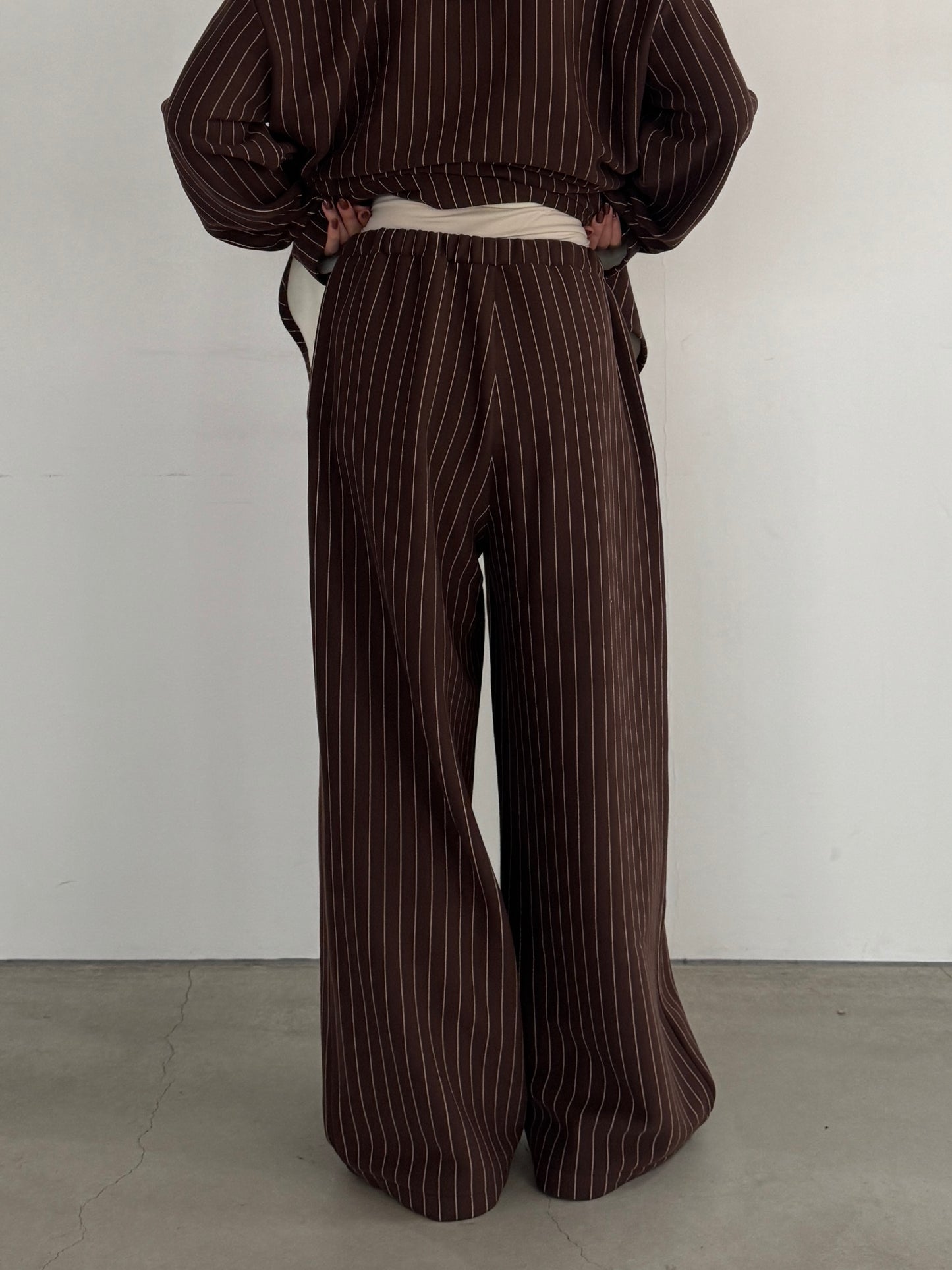 (仮商品名)パジャマパンツ(unisex)/brown