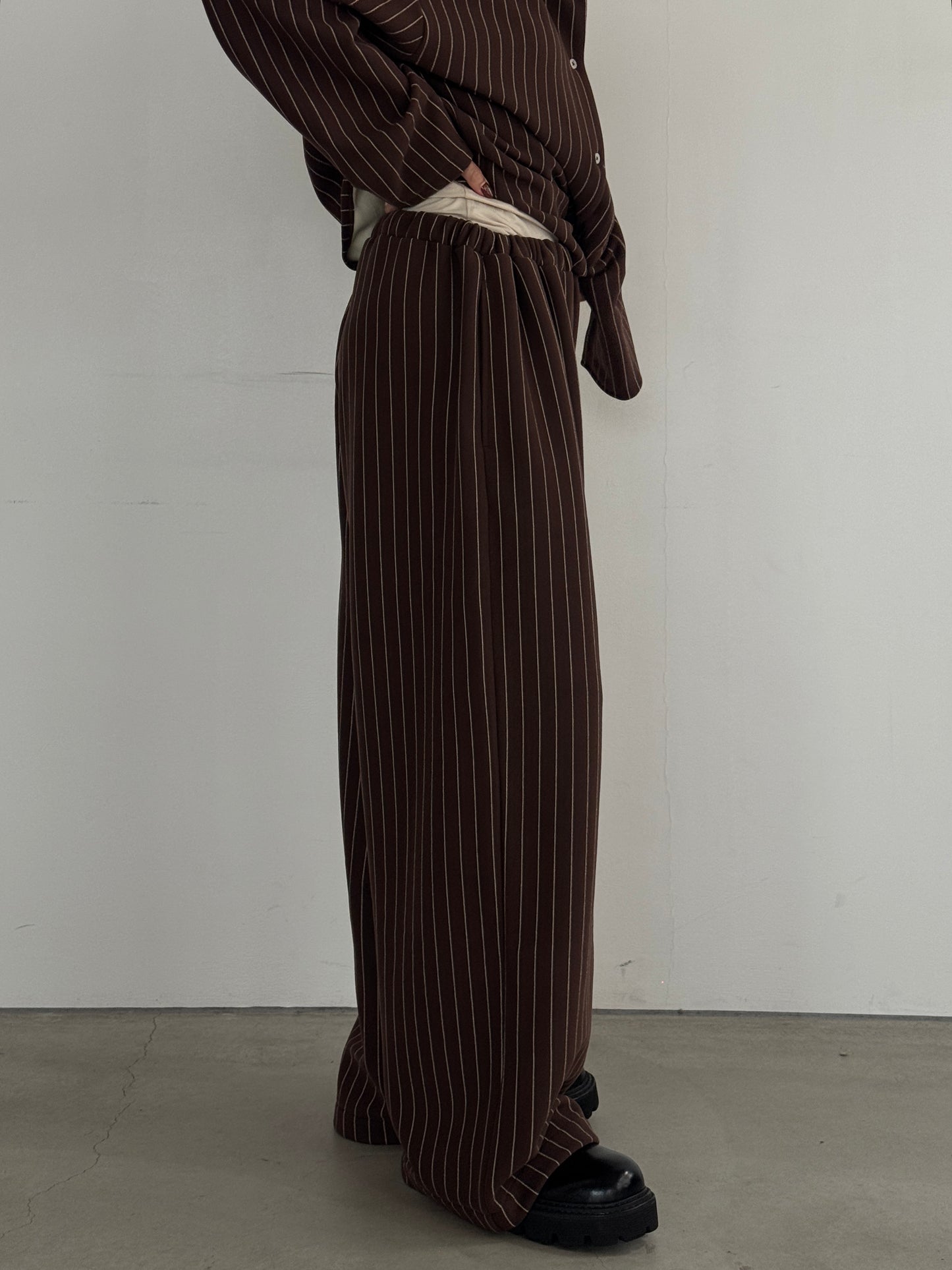 (仮商品名)パジャマパンツ(unisex)/brown