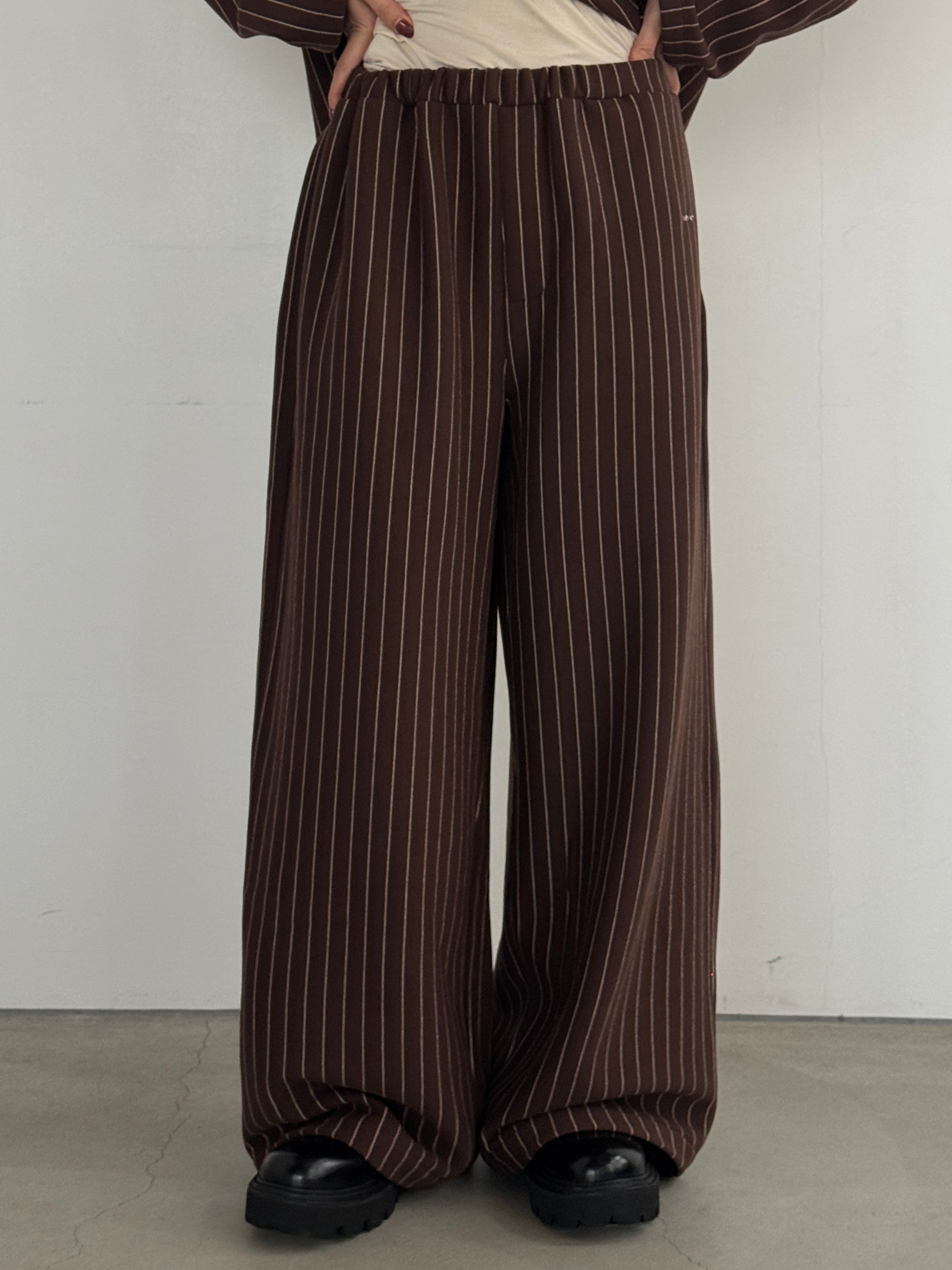 (仮商品名)パジャマパンツ(unisex)/brown