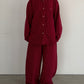 (仮商品名)パジャマトップス(unisex)/red