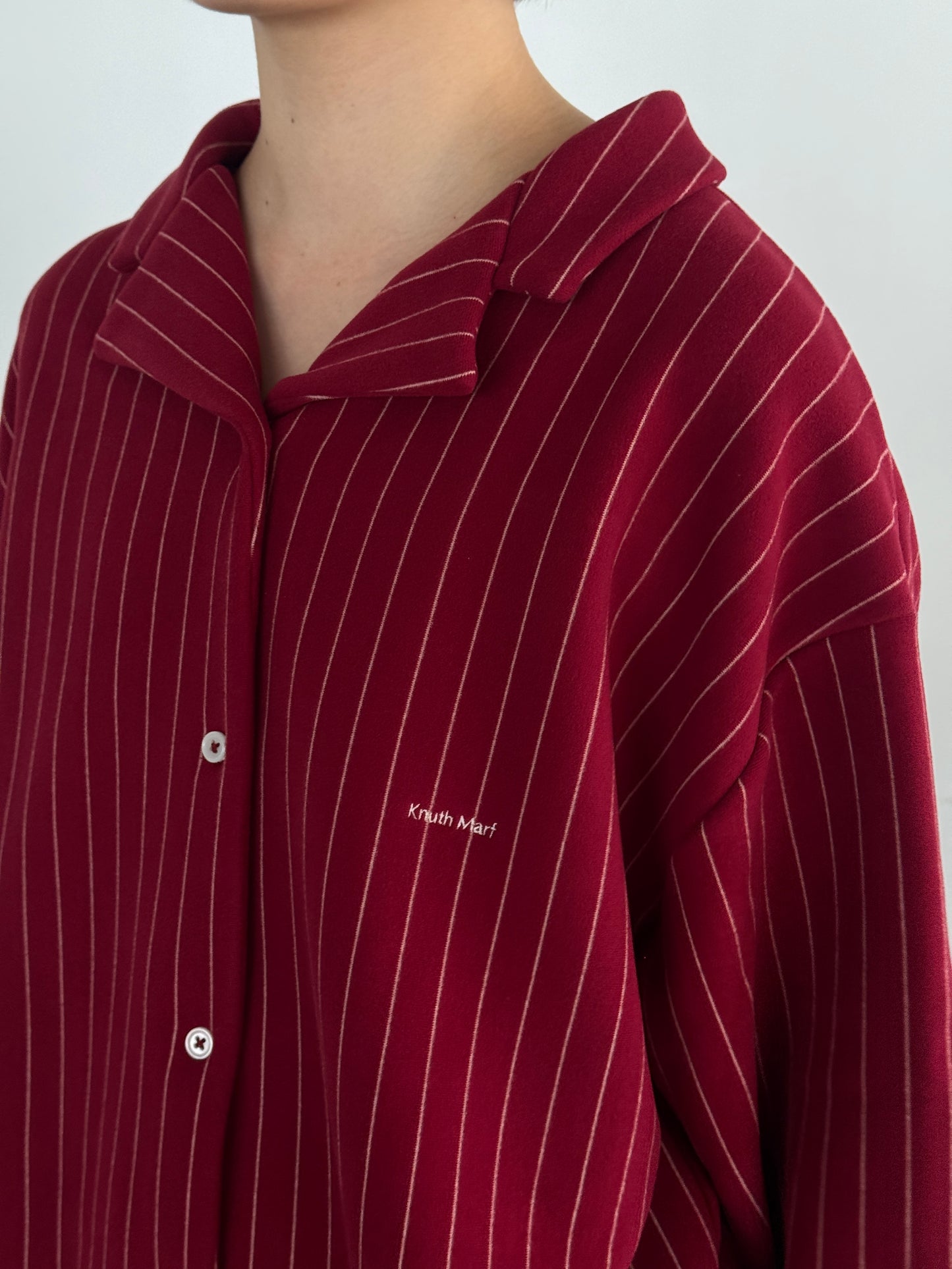 (仮商品名)パジャマトップス(unisex)/red