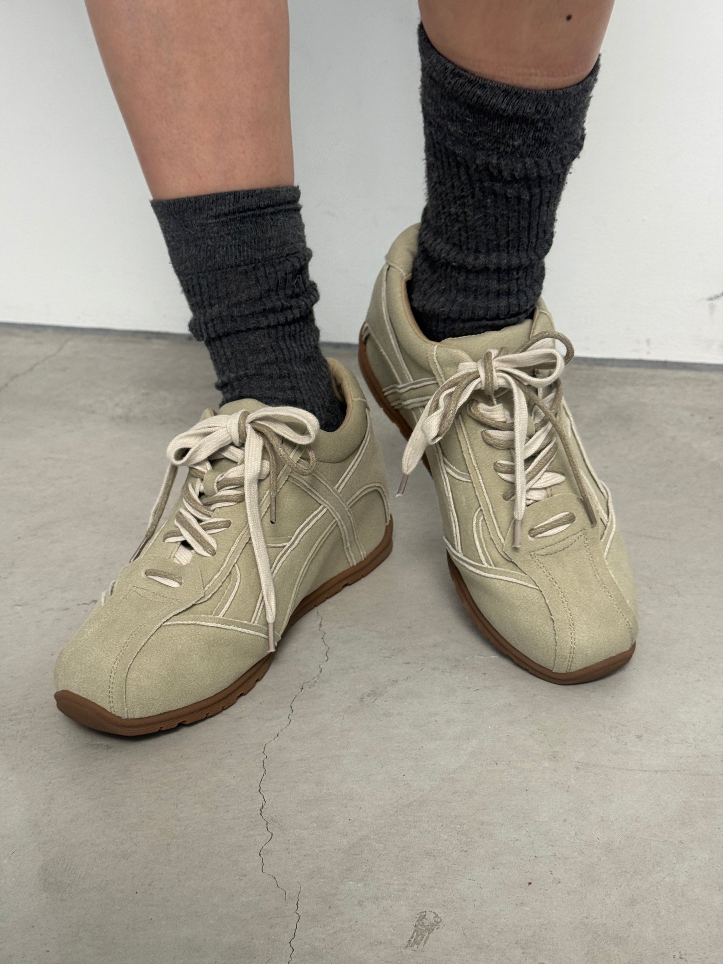 (仮商品名)レザースニーカー/3color