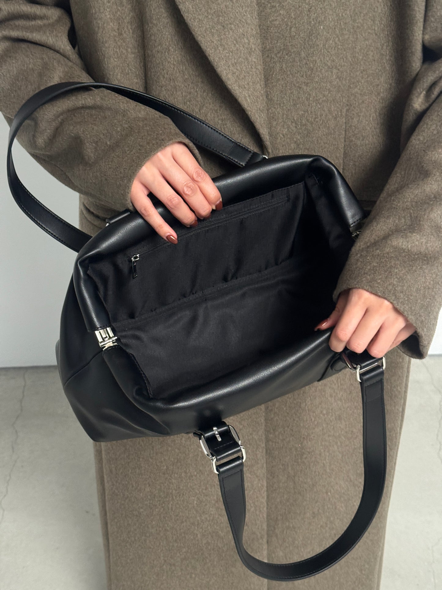 (仮商品名)ボストンバッグ/2color