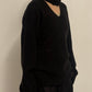 (仮商品名)2wayハイネックニット/black