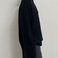 (仮商品名)デニムドッキングニット(unisex)/black