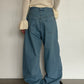 (仮商品名)変形デニムパンツ(unisex)/blue