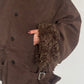 (仮商品名)2wayトレンチムートン(unisex)/brown