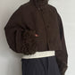 (仮商品名)2wayトレンチムートン(unisex)/brown