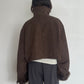 (仮商品名)2wayトレンチムートン(unisex)/brown