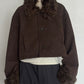 (仮商品名)2wayトレンチムートン(unisex)/brown