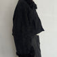 (仮商品名)2wayトレンチムートン(unisex)/black