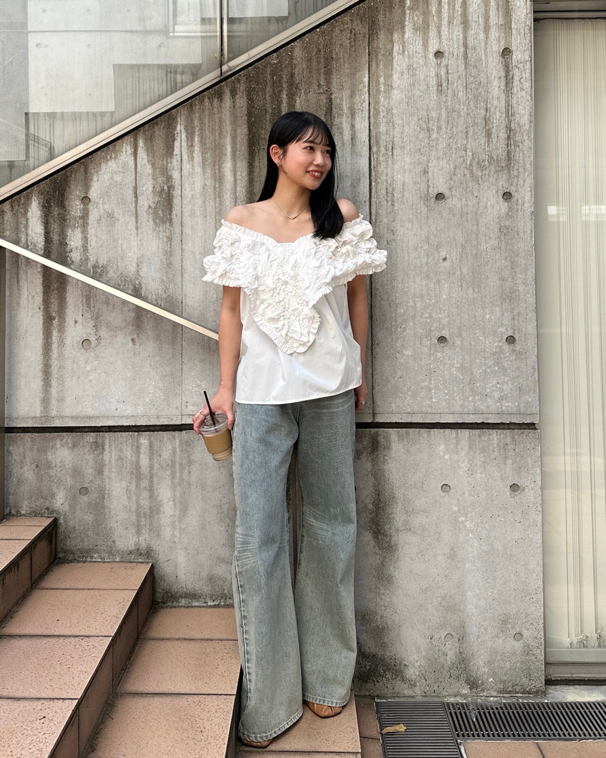ハルさん専用KnuthMarf 2wayoff shoulder blouse 2way off shoulder blouse | KNUTH MARF