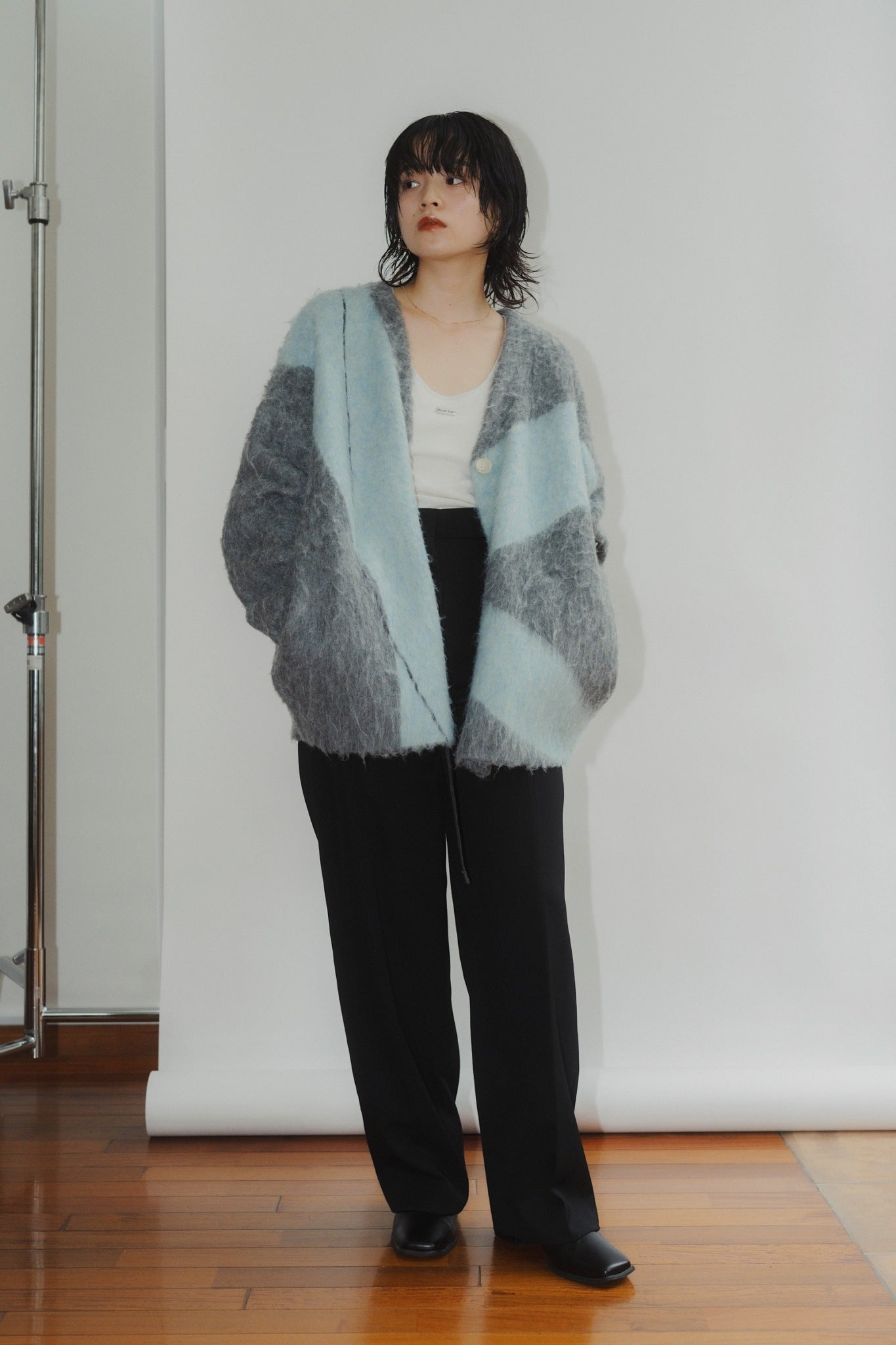 Knuth Marf mix mohair cardigan