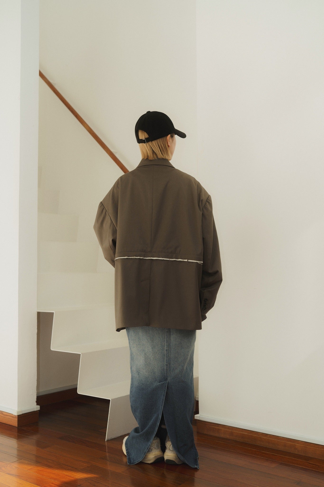 2way dad jacket(unisex)/greige | KNUTH MARF