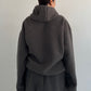 (仮商品名)ボアパーカー(unisex)/gray