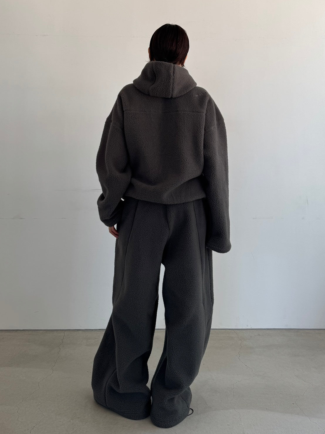 (仮商品名)ボアパーカー(unisex)/gray