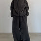 (仮商品名)ボアパーカー(unisex)/gray