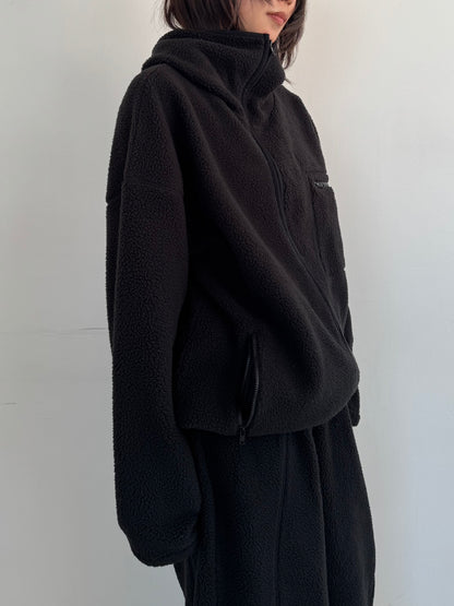 (仮商品名)ボアパーカー(unisex)/black