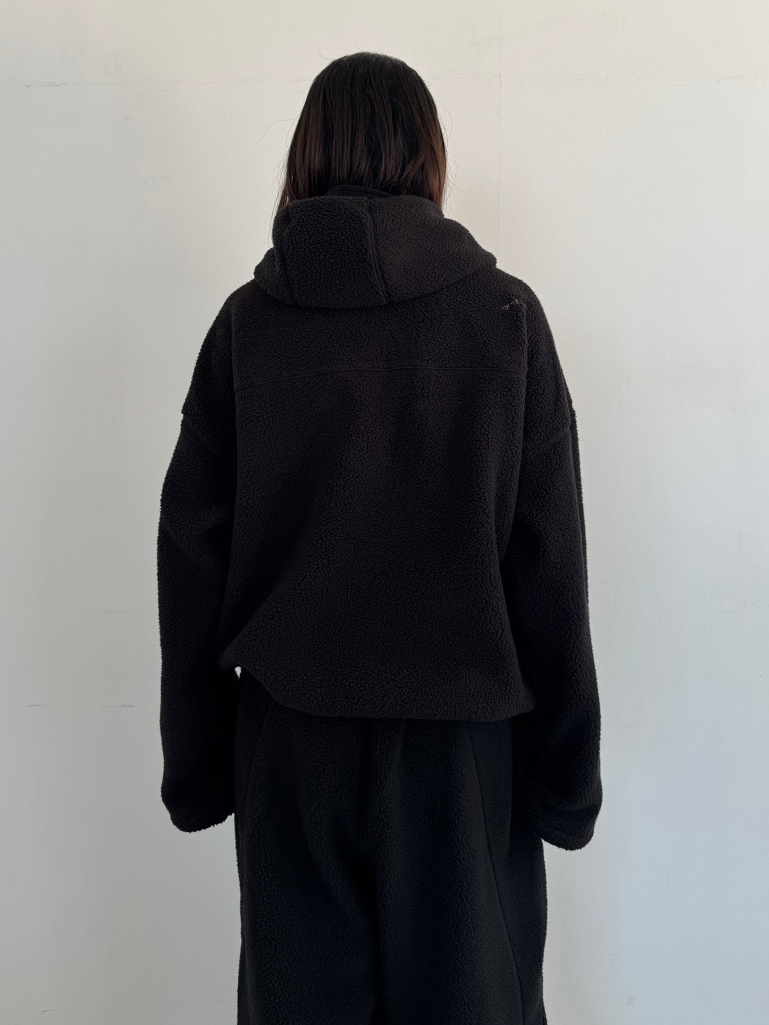 (仮商品名)ボアパーカー(unisex)/black