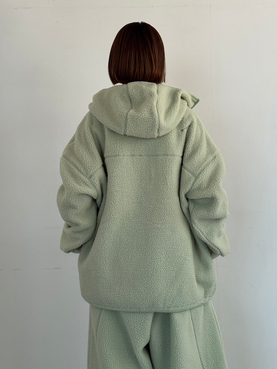 (仮商品名)ボアパーカー(unisex)/mint