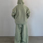(仮商品名)ボアパーカー(unisex)/mint