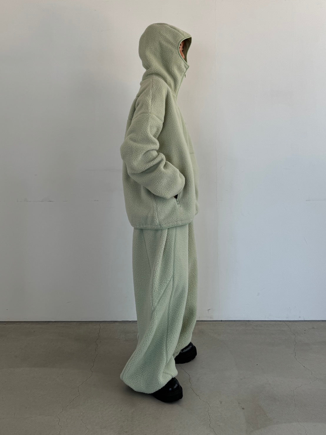 (仮商品名)ボアパーカー(unisex)/mint