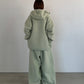 (仮商品名)ボアパーカー(unisex)/mint